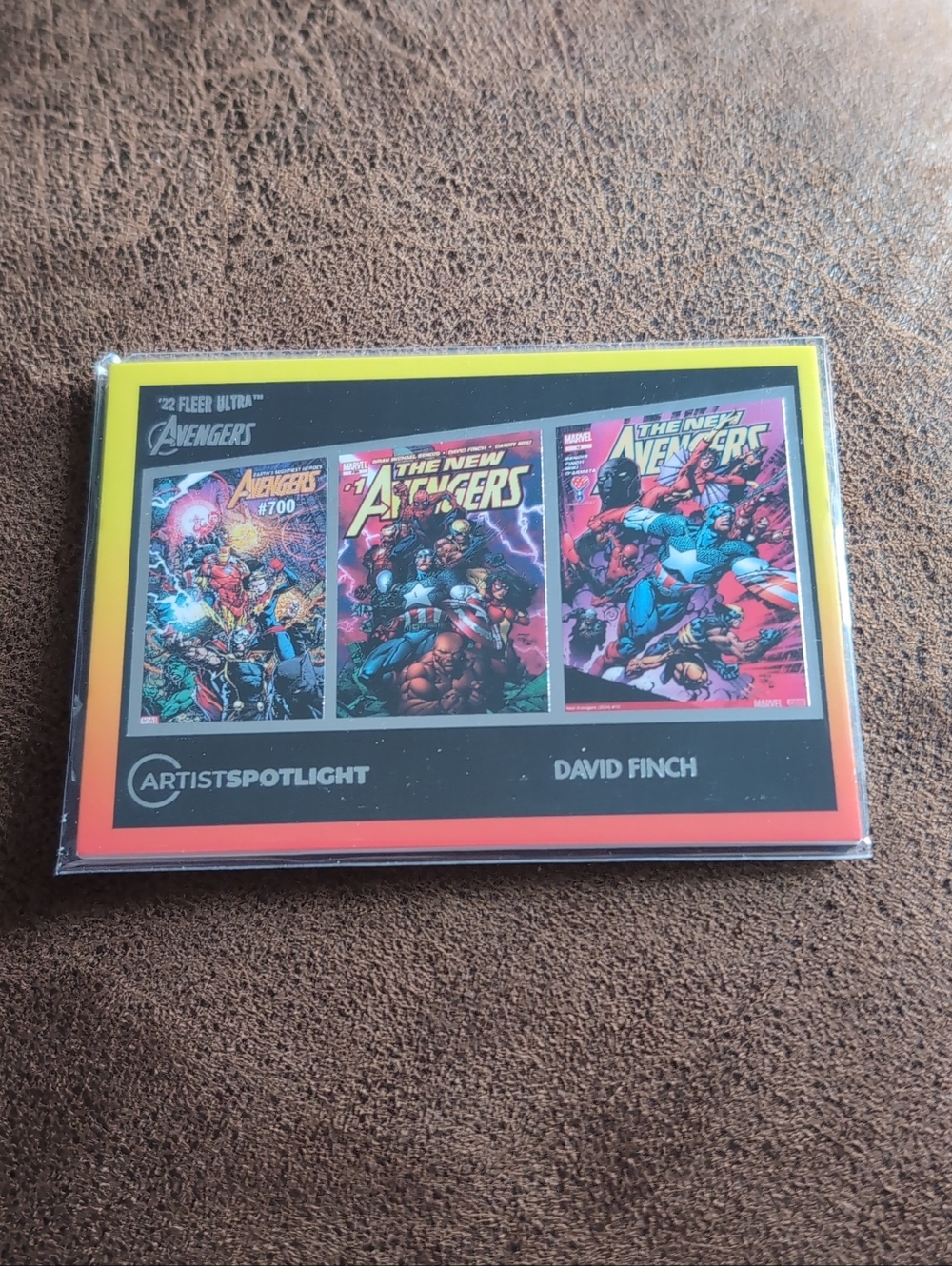 2$ Add On⭐Fleer Ultra Avengers Artist Spotlight David Finch Card